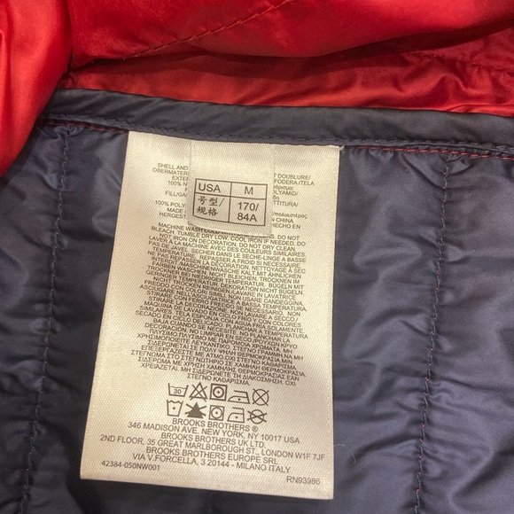 NWT - Red Fleece by Brooks Brothers Women’s Vest - Picture 3 of 4